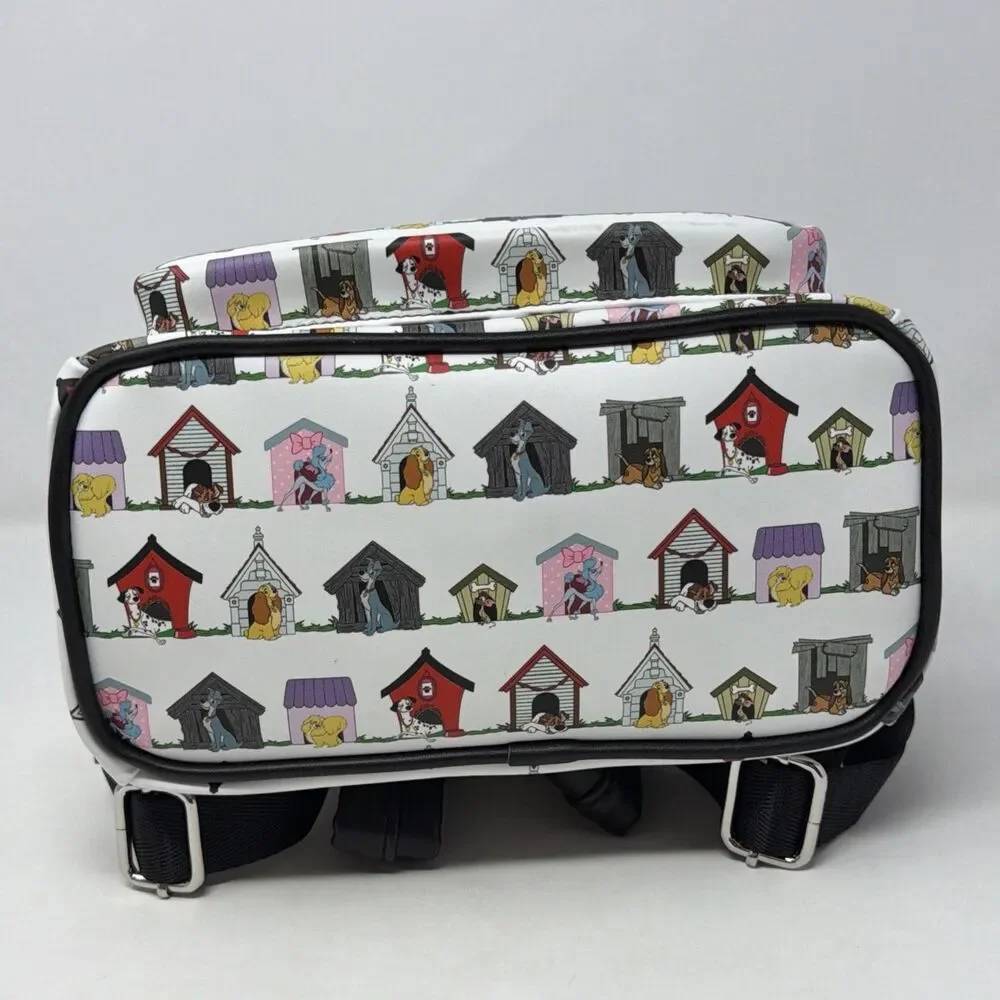 Disney Loungefly Lady & The Tramp Dogs Houses Mini Backpack NWT WDBK1305